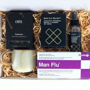 Man Flu Relief Care Package Gift Box