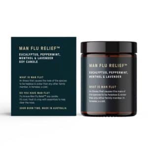 Man Flu Relief Soy Candle