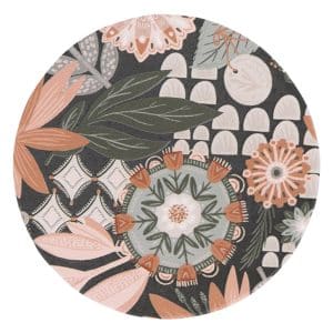 Floral Garden Ceramic Coaster