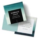 Embrace Calm Thoughtful Cards