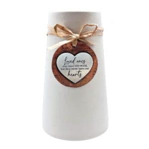 Heartfelt Memorial Vase