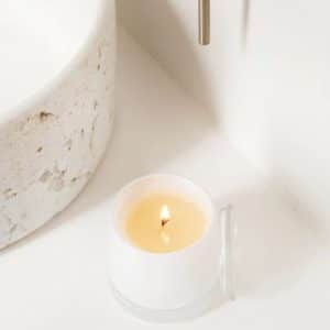 Soothe Soy Wax Candle With Essential Oils Mood Photo