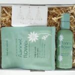 Flannel Flower Merry Christmas Gift Box Hamper