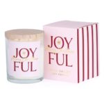 Joyful Christmas Votive Candle