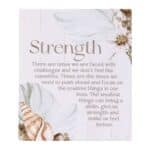 Coastal Strength Verse Plaque