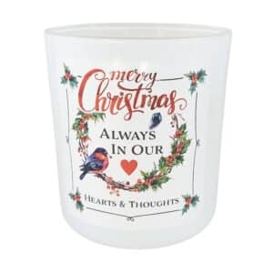 In Our Hearts Christmas Memorial Candle