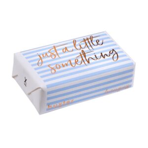 A Little Something Soap Bar - Blue Stripes