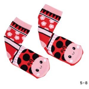 Ladybug Socks