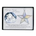 Sleeping Memorial Glass Star