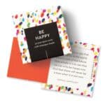 Be Happy Thoughtful Cards