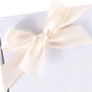 Gift Box Cream Ribbon