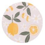 Lemons Ceramic Coaster