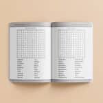 Word Search Perfect Puzzles 1-1 Page Example 1