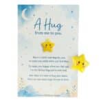 A Little Star Pocket Hug Showing Star Away From Card