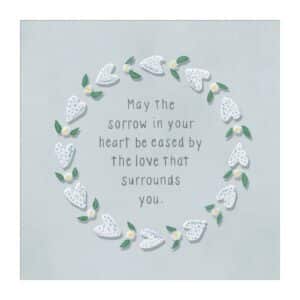 May The Sorrow Sympathy Card