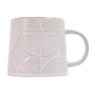 Cream Arches Ceramic Mug