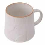 Cream Arches Ceramic Mug Inside