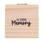 In Loving Memory Necklace Box Lid