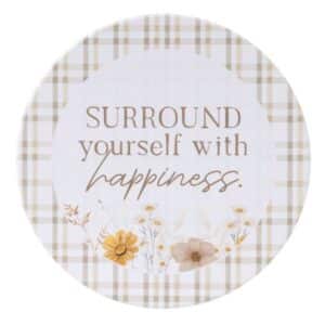 Rustic Meadow Ceramic Coaster