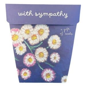 With Sympathy Seeds Gift Packet