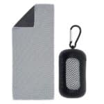 Black Feel Well Cooling Towel