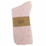 Blush Pink Comfiest Socks Packaged