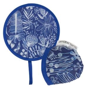 Navy Natives Twist Fan