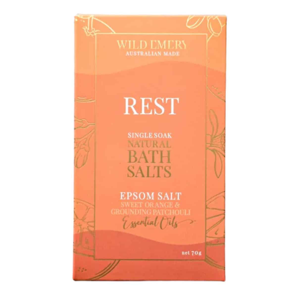 Rest Natural Bath Salts 70g