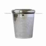 Stainless Steel Tea Infuser With Lid On