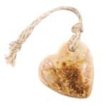 Heart Shaped Rose Geranium & Cedarwood Soap