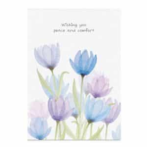 Peace and Comfort Sympathy Card