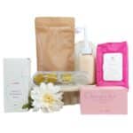 After Birth Recovery Gift Hamper With Tea, Perineal Wash Bottle, Wipes, Postnatal bath soak