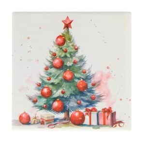 Christmas Tree Coaster