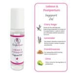 Labour And Postpartum Support Oil - 10ml Ingredient Glossary