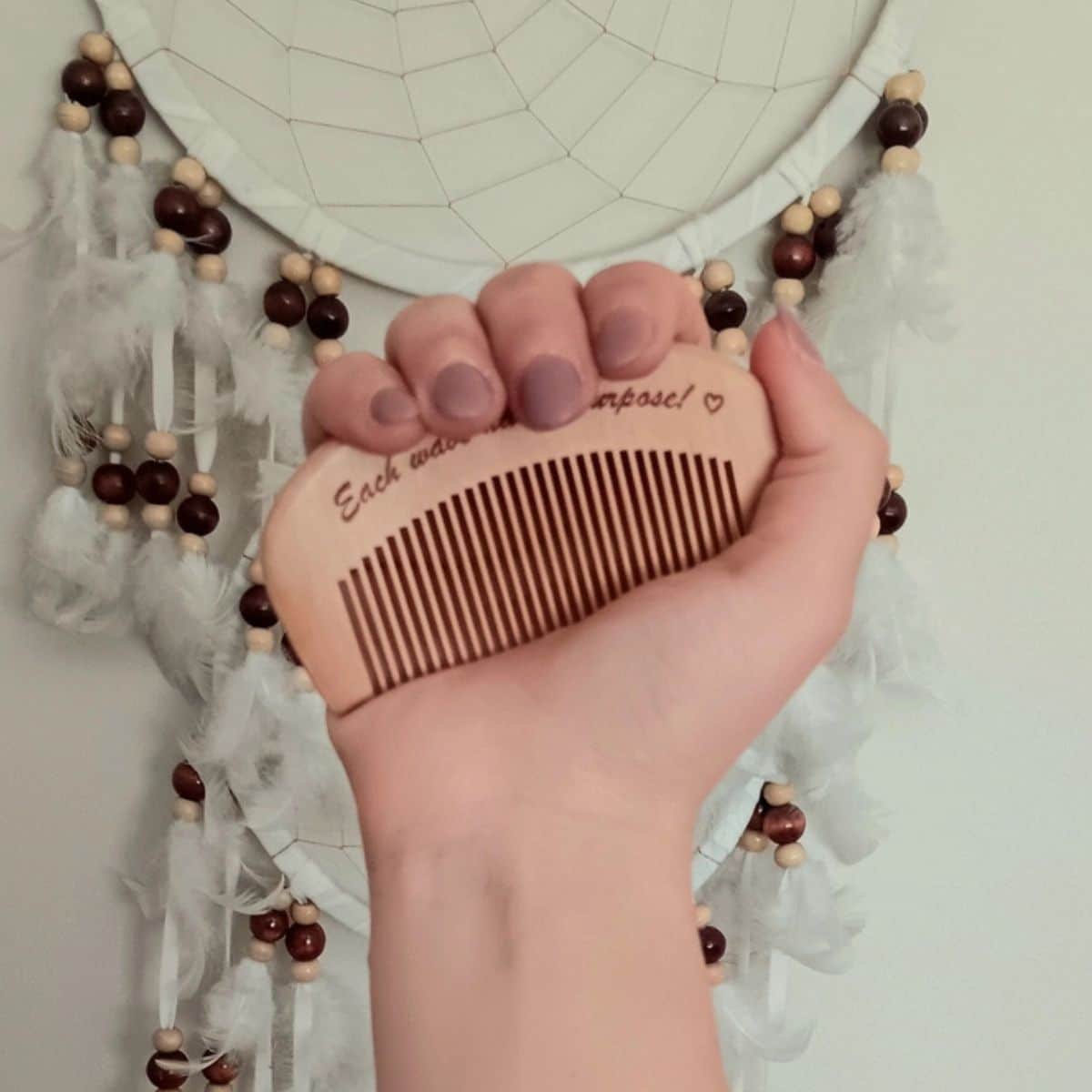Labour and Birth Comb In Hand