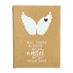 Angel Wing Sentiment Block Packaging