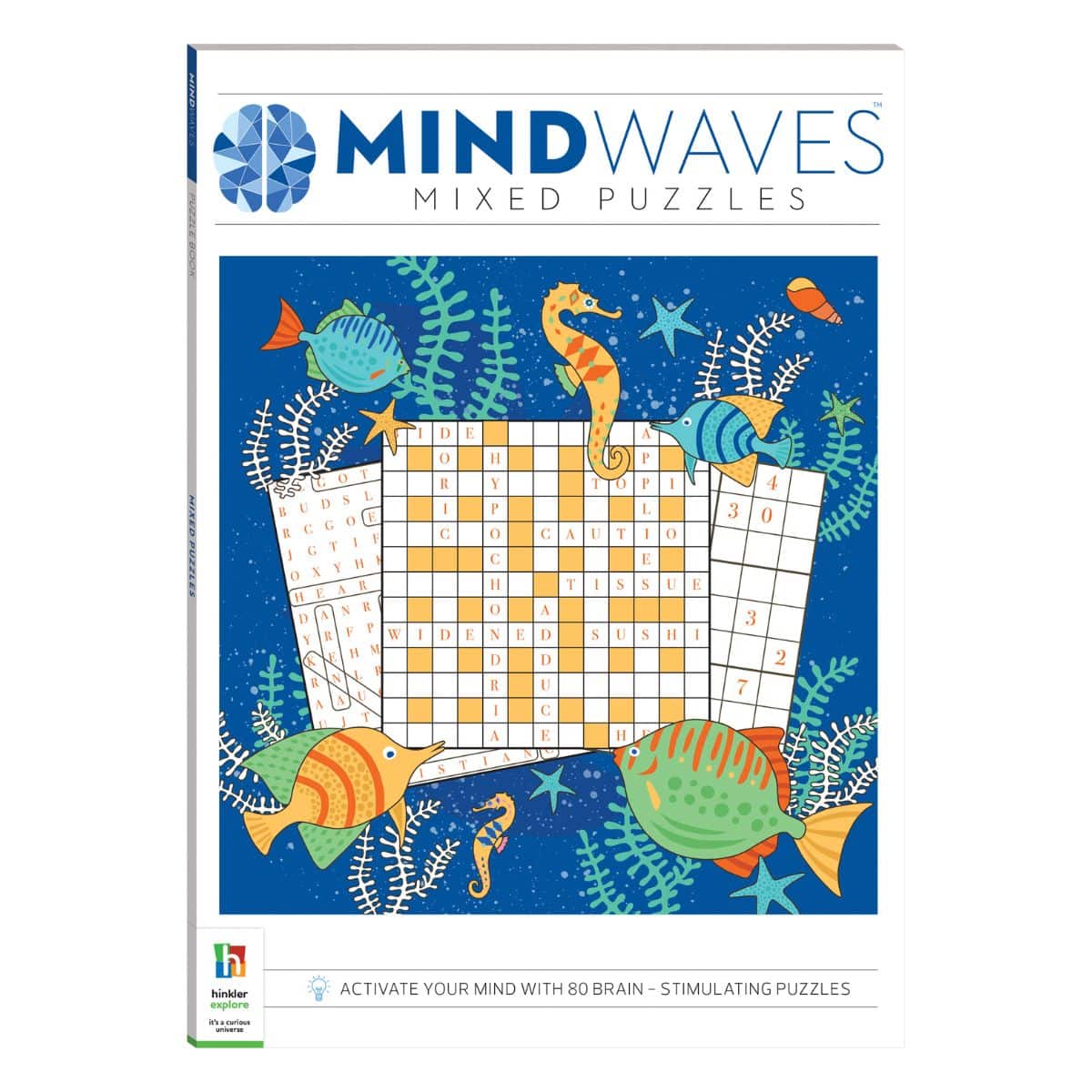 Mindwaves Mixed Puzzles Book