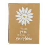 Sunflower Sentiment Block Packaging