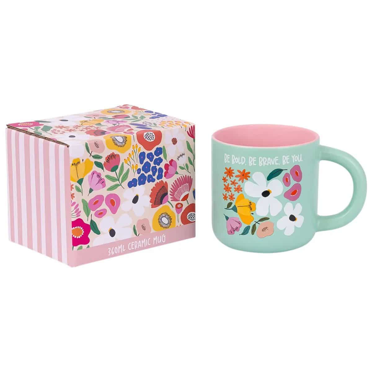 Be Bold Ceramic Mug With Gift Box