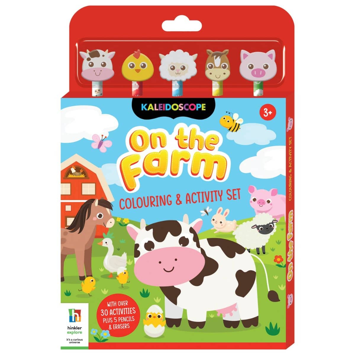 On The Farm Colouring And Activity Set