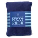 Men's Navy Velvet Heat Pillow