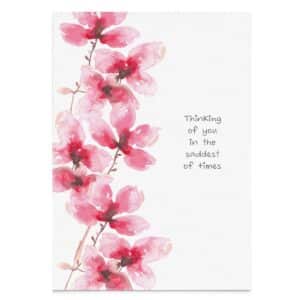 Saddest Of Times Sympathy Card