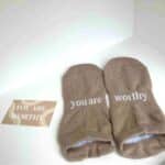 You Are Worthy Ankle Socks On Shelf