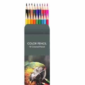 18 Colouring Pencils Set