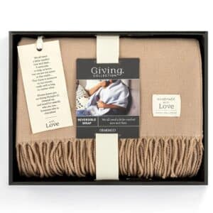 Sending You A Hug Camel Comfort Wrap