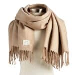 Sending You A Hug Camel Comfort Wrap As Scarf