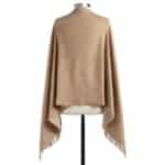 Sending You A Hug Camel Comfort Wrap Shawl Back