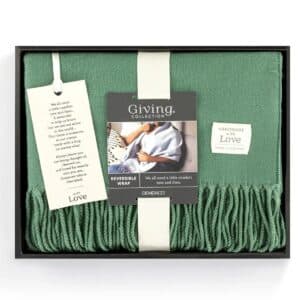 Sending You A Hug Green Comfort Wrap