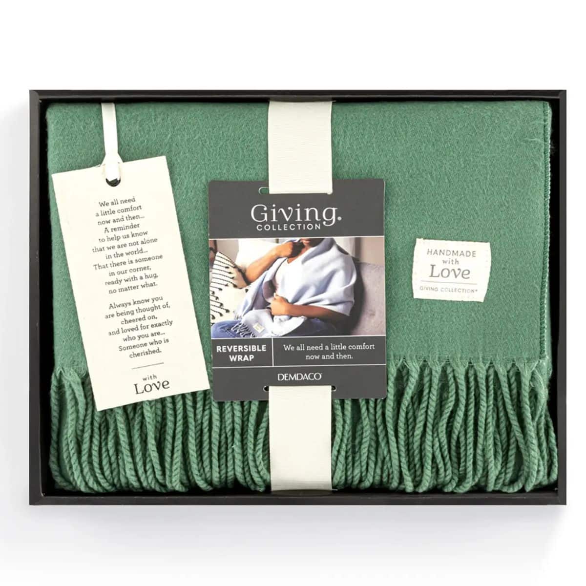 Sending You A Hug Green Comfort Wrap