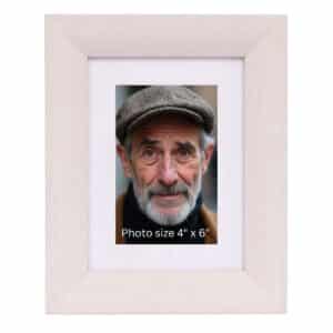 Neutral Wood Grain Picture Frame